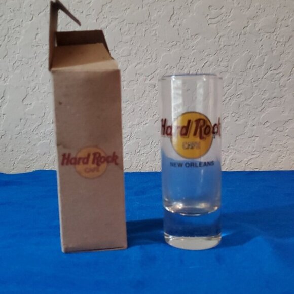 New Orleans, Hard Rock Cafe Shot Glass, NOLA - Picture 2 of 3